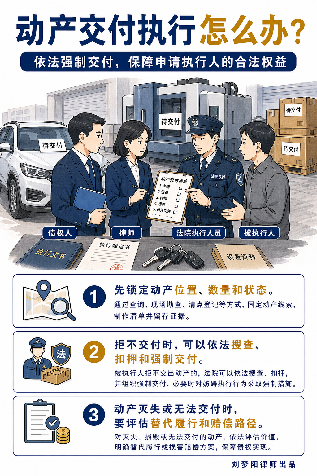 动产交付执行普法图